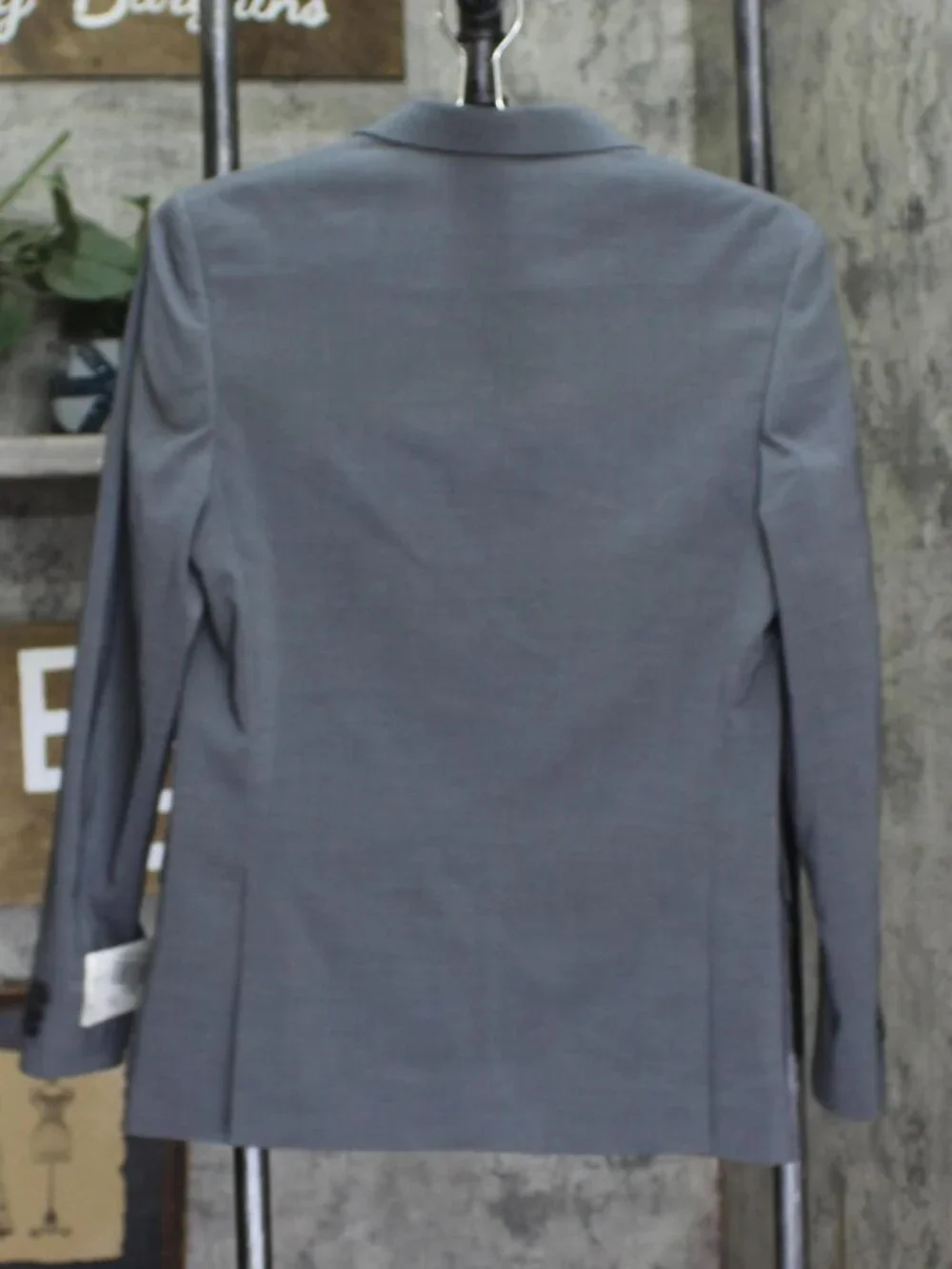 NWT Kenneth Cole Reaction Boys Stretch Slim Fit Blazer Suit Jacket Med Gray 16R